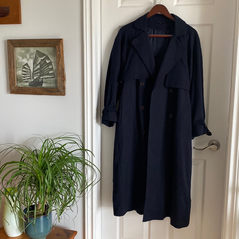 Classic wool trench